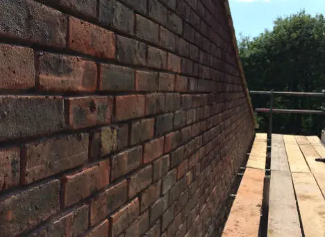 After — cleaned and restored brickwork, Hackney