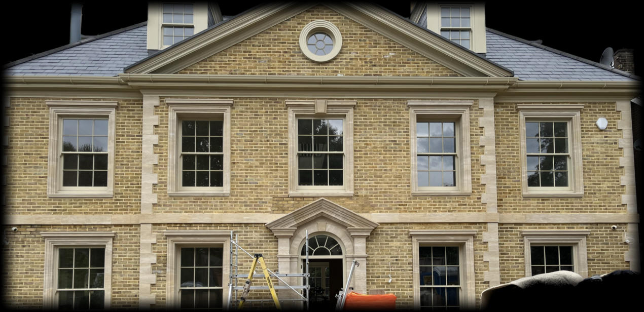 Victorian brickwork repointing project, London
