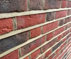 Weather struck lime mortar repointing - Tottenham