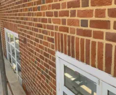 Lime mortar repointing - Hackney