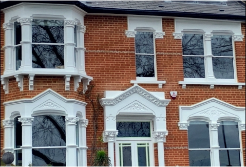 Lime mortar repointing - London