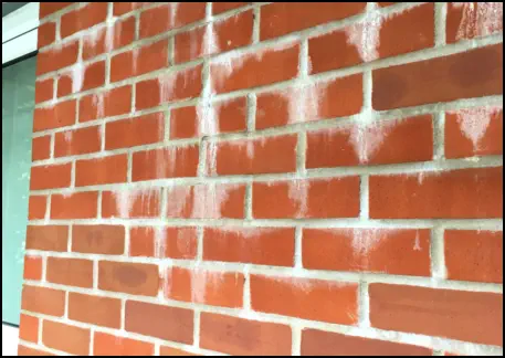 Brick effervescence and stain removal in Islington N1