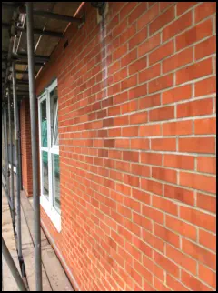 Brick stain tinting / cleaning in Islington