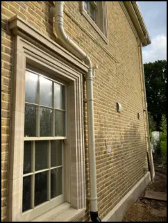 Weather struck lime mortar repointing in Kingston, Surrey