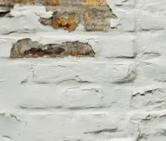 Paint removal to yellow stock brickwor in Essex